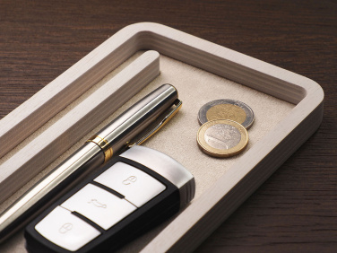 Logo trade liikelahjat tuotekuva: Puinen työpöydän järjestäjä 1818121