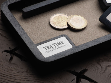 Logo trade mainostuotet tuotekuva: Puinen työpöydän järjestäjä 1818121