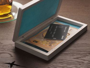 Logo trade liikelahjat tuotekuva: Puinen setelilaatikko 1816121