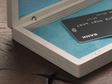 Logo trade mainoslahja kuva: Puinen setelilaatikko 1816121