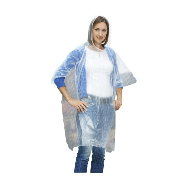 Logo trade mainostuote kuva: Kirkas poncho/sadetakki