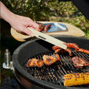 Logo trade liikelahjat mainoslahjat kuva: Pinza puiset BBQ-pihdit