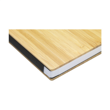 Logotrade liikelahja tuotekuva: BambooPlus Paper Notebook A5 - Inkless Pen