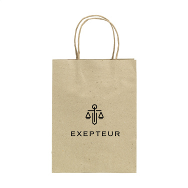 Logo trade mainostuotet tuotekuva: Leaf It Bag kierrätettyä ruohopaperia (120 g/m²) M
