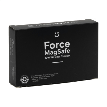 Logotrade liikelahja tuotekuva: Force MagSafe 10 W kierrätetty langaton laturi