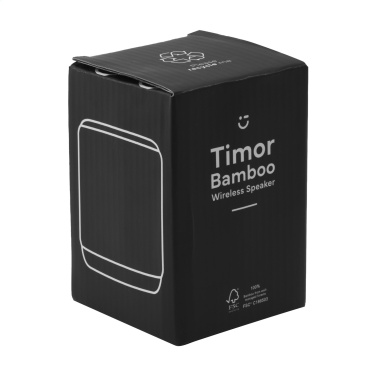 Logotrade mainostuotet kuva: Timor Bamboo langaton kaiutin