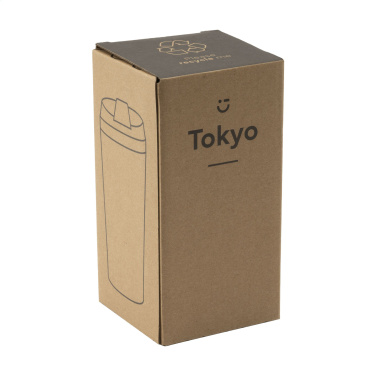 Logo trade mainoslahjat ja liikelahjat kuva: Tokyo 450 ml bambutermokuppi