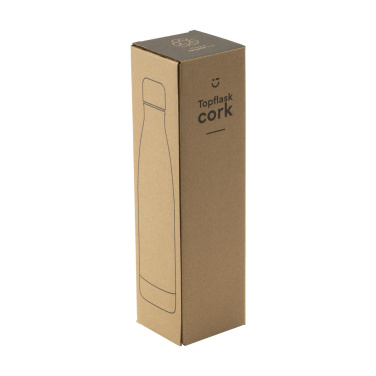 Logotrade mainostuote tuotekuva: Topflask Cork 470 ml juomapullo