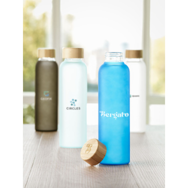 Logo trade liikelahjat mainoslahjat kuva: Frosty Glass Bottle 550 ml juomapullo
