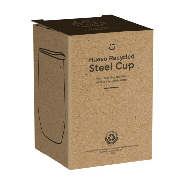 Logo trade mainoslahjat ja liikelahjat kuva: Huevo RCS Recycled Steel Cup 350 ml lämpökuppi
