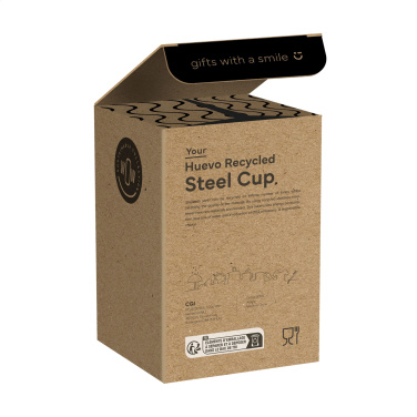 Logo trade liikelahja mainoslahja tuotekuva: Huevo RCS Recycled Steel Cup 350 ml lämpökuppi
