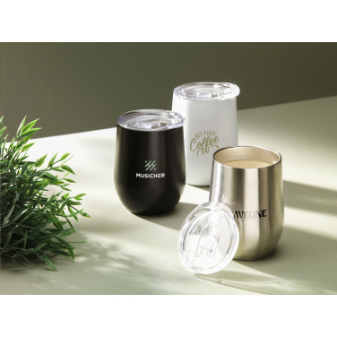 Logo trade mainoslahja kuva: Huevo RCS Recycled Steel Cup 350 ml lämpökuppi