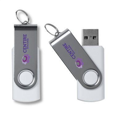 Logotrade mainoslahjat ja liikelahjat tuotekuva: USB Twist varastosta 32 Gt