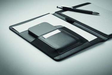Logo trade mainoslahja kuva: A5 portfolio 300D RPET