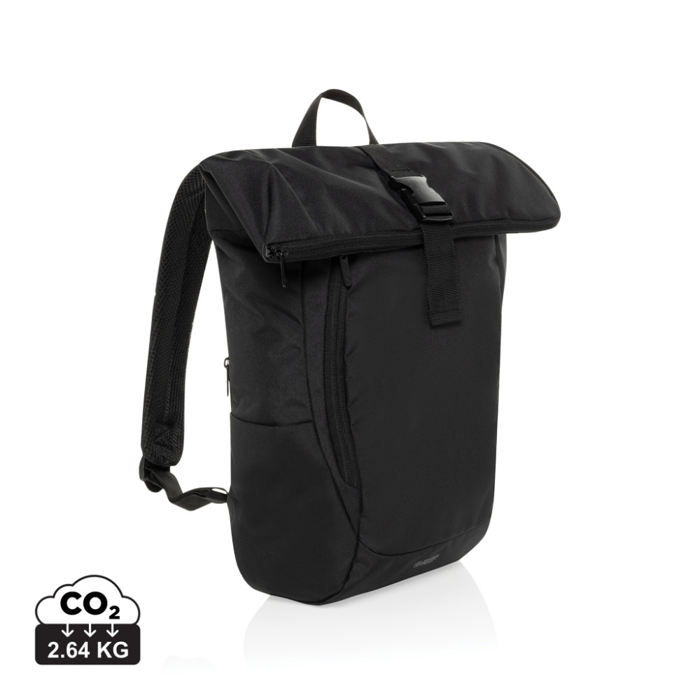 Logotrade liikelahja tuotekuva: Swiss Peak Aware™ RPET Leonard 15.6" kannettava reppu