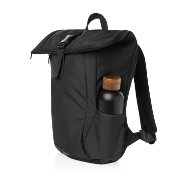 Logo trade mainoslahja ja liikelahja tuotekuva: Swiss Peak Aware™ RPET Leonard 15.6" kannettava reppu