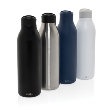 Logotrade mainoslahja tuotekuva: Avira Alok RCS re-steel 360 vesipullo 600ML