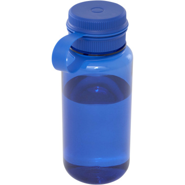 Logotrade mainoslahja tuotekuva: Ryder 900 ml:n RCS-sertifioitu RPET-urheilupullo monitoimikannella