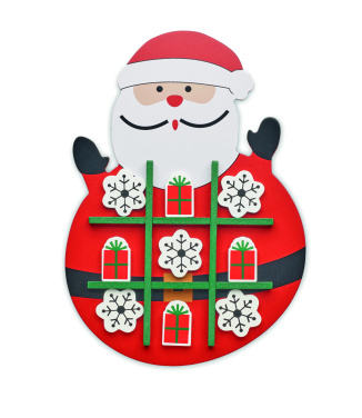 Logo trade mainostuote kuva: Jouluinen puinen ristinolla