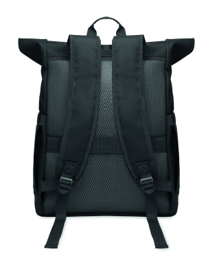 Logo trade mainoslahja ja liikelahja tuotekuva: Rolltop tietokonereppu 600D