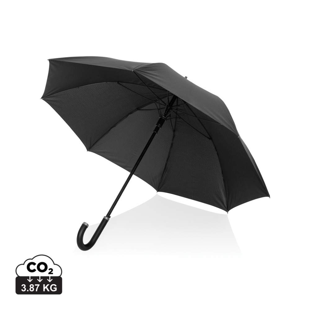 Logo trade liikelahja mainoslahja tuotekuva: Swiss Peak Vero Aware™ RPET 25” sateenvarjo w luxe kahva