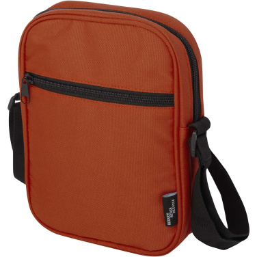 Logo trade mainoslahjat tuotekuva: Byron GRS-kierrätetystä materiaalista valmistettu crossbody-laukku 2 l
