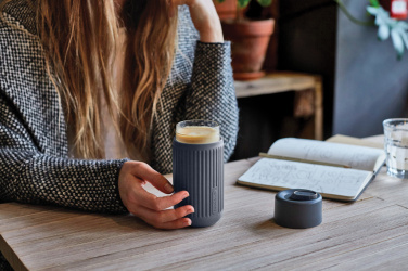 Logotrade liikelahja tuotekuva: Black+Blum lasinen matkakuppi 340 ml