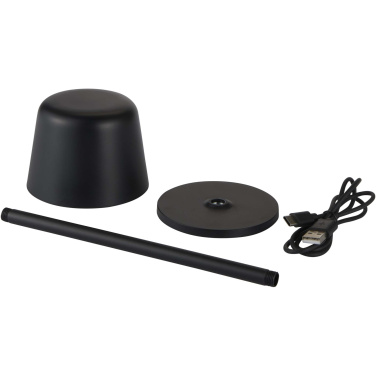 Logo trade liikelahja mainoslahja tuotekuva: Alya ladattava himmennettävä pöytävalaisin, jossa on 3 valotilaa