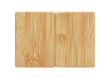 Logo trade mainoslahjat ja liikelahjat kuva: Bambu suola & pippurisetti