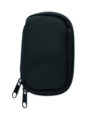 Logotrade liikelahjat mainoslahjat tuotekuva: Avainkotelo 300D RPET:stä