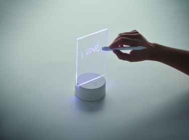 Logo trade mainostuote kuva: Valaistu LED-muistitaulu