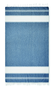 Logotrade liikelahjat mainoslahjat tuotekuva: Rantakassi hamam-pyyhkeellä