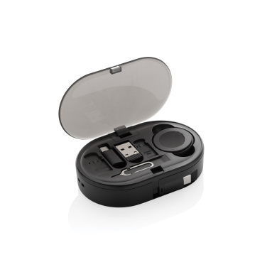 Logotrade liikelahjat mainoslahjat tuotekuva: Chargevix RCS -kierrätysmuovinen 60 W lataussetti