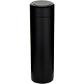 Taylor 450 ml:n tuplaseinäinen, ruostumattomasta teräksestä valmistettu termospullo teesuodattimella, Musta