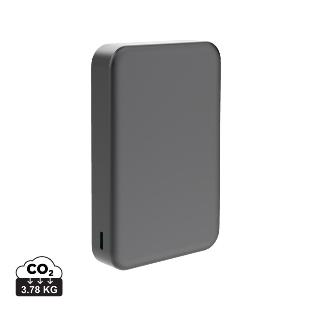 Logotrade mainoslahja ja liikelahja kuva: Quantum ultra-nopea 10 000 mAh magneettinen 25 W powerbank.