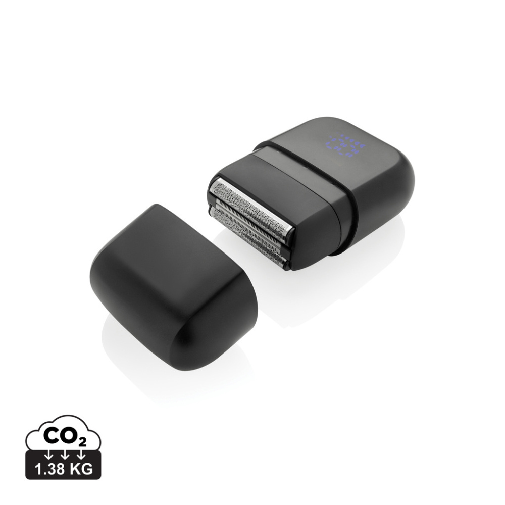 Logo trade mainoslahja ja liikelahja tuotekuva: TrimBlade ladattava matkapartakone (IPX7)