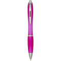 Nash kuulakärkikynä värillisellä rungolla ja kädensijalla, Vaaleanpunainen