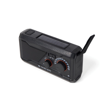 Logo trade mainoslahja kuva: Nordic Drift Titan IPX4 -monitoimiradio 4000 mAh