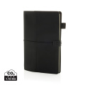 Daily Notes Binder 3-in-1 PU-muistikirja, musta