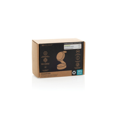 Logotrade mainoslahjat kuva: Quantum RCS 25 W:n huippunopea langaton 3-in-1-laturi