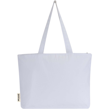 Logotrade liikelahja mainoslahja kuva: Ningbo vetuketjullinen kauppakassi, 320 g/m² 15L