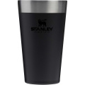 Stanley Stacking 470 ml eristetty ruostumattomasta teräksestä valmistettu muki, Musta