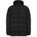Nepalo unisex izoliuotas parkas , Vientisa juoda
