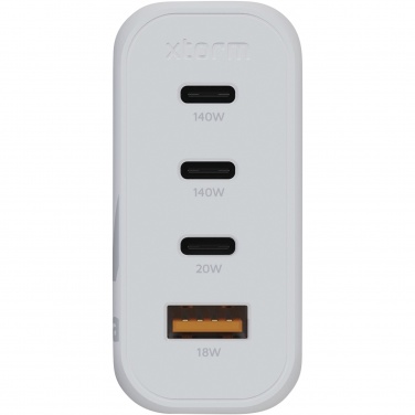 Logotrade dovana nuotrauka: Xtorm XEC140 GaN² Ultra 140W sieninis įkroviklis