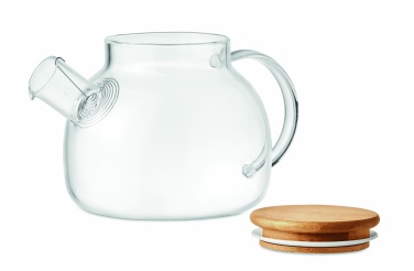 Logotrade reklaminės dovanos nuotrauka: Arbatinukas borosilikatinis stiklas 850ml