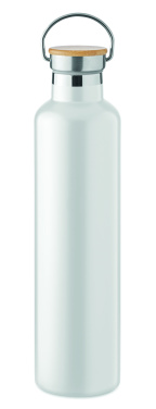 Logotrade dovana nuotrauka: Dvigubos sienelės kolba 1L