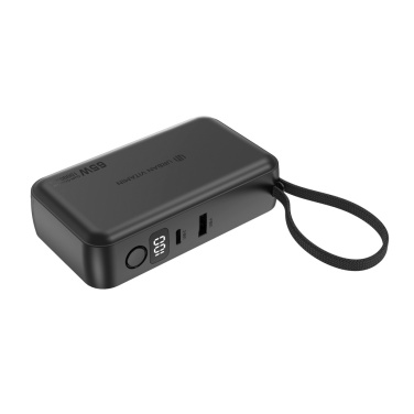 Logotrade firminės dovanos nuotrauka: Urban Vitamin Eureka hibridinis GANcharger 10000mah maitinimo blokas 65W