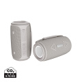 „Prisma RCS“ perdirbto plastiko IPX 4 vandeniui atsparus 16 W garsiakalbis, pilka