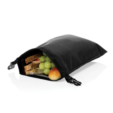 Logotrade verslo dovanos nuotrauka: „Snackstrap AWARE™“ sulankstomas pietų maišelis iš RPET medžiagos, 30 x 20 cm