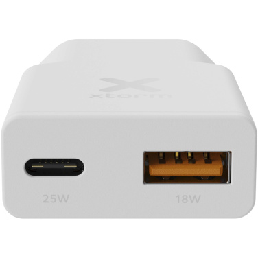 Logotrade reklaminės dovanos nuotrauka: „Xtorm XG2SL025 Go2 SlimLine“ 25 W įkroviklis